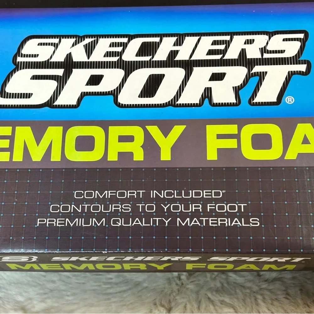 Skechers‎ Black and Gray Athletic Shoes with Memory Foam Comfort Men’s 11
